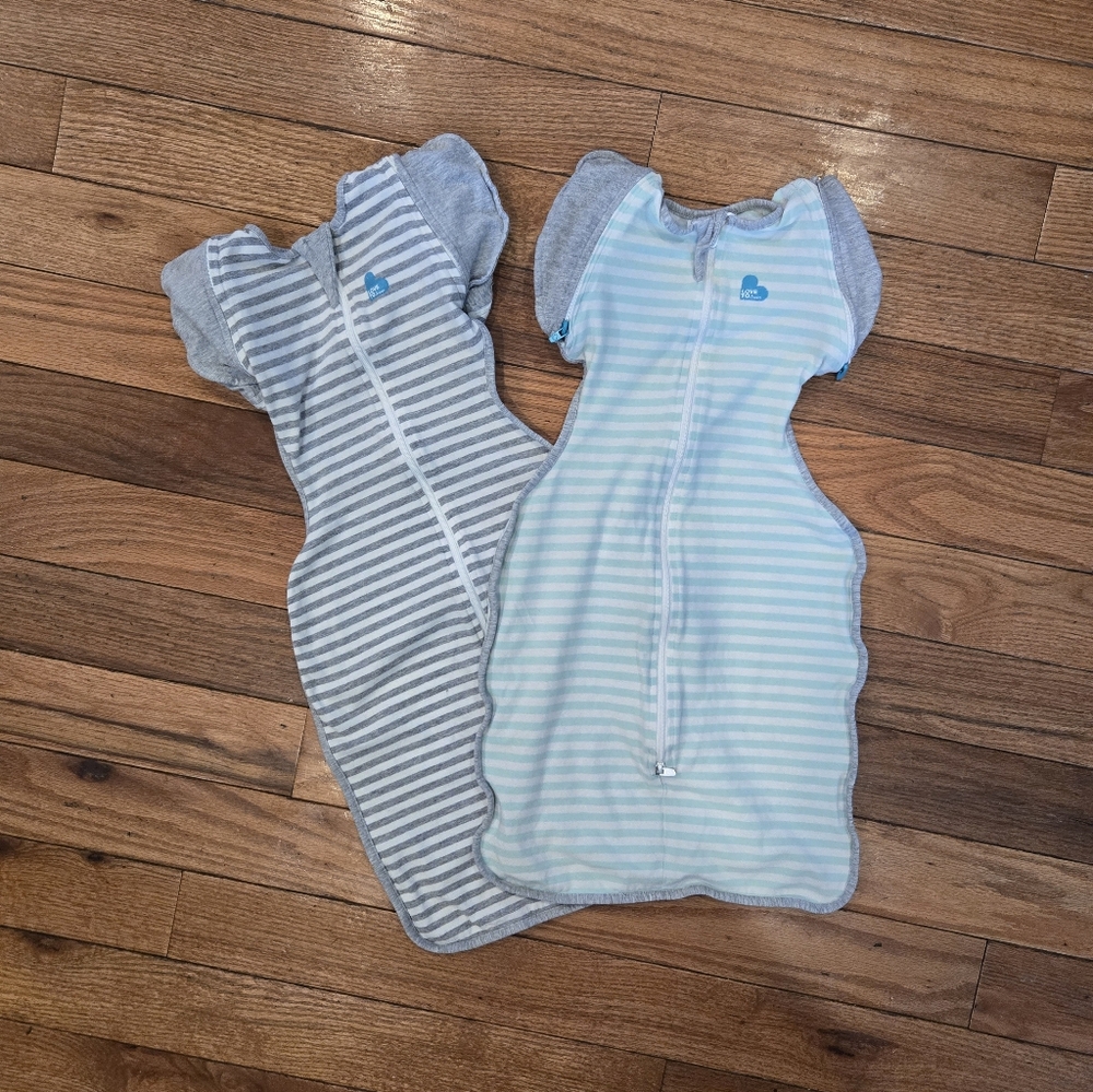 Two Medium Love to Dream Transition Swaddles